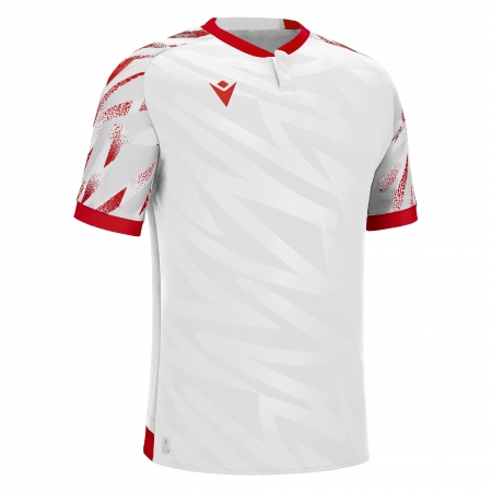 Macron.rs THEMIS ECO SHIRT WHT/RED  SS,3XS