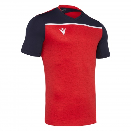 Macron.rs DENEB SHIRT RED/NAV/WHT SS,2XS