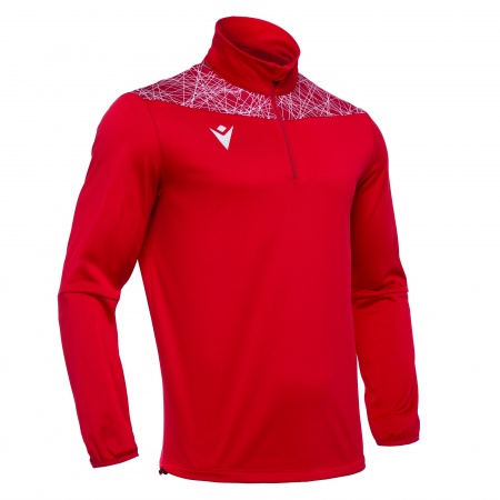 Macron.rs TAGUS 1/4 ZIP TOP RED/WHT ,L