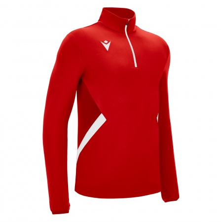 Macron.rs PIAVE 1/4 ZIP TOP RED/WHT,XXL
