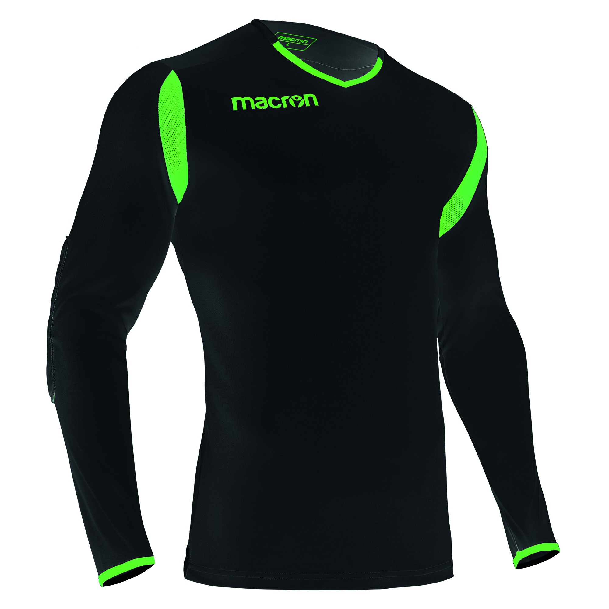 ANTILIA GK SHIRT BLK/NGRN LS, 2XS Macron.rs