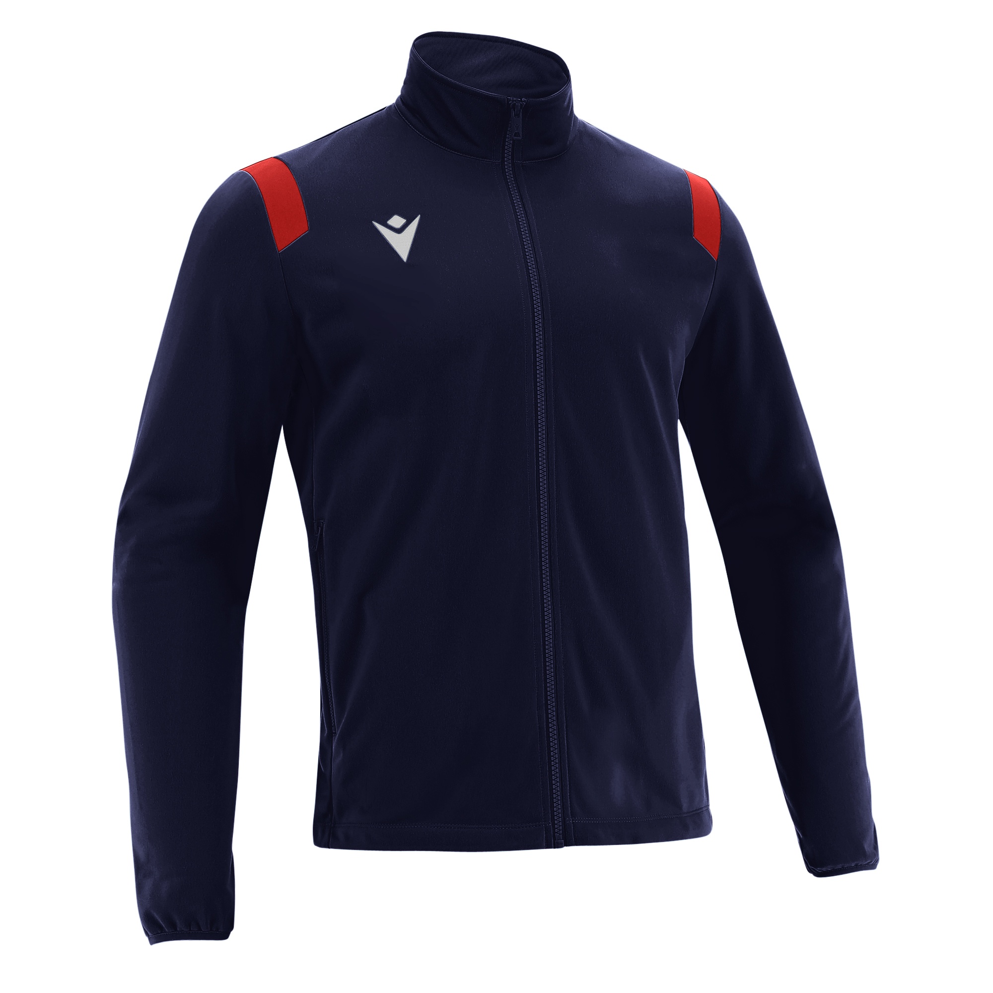 FUJIN FULL ZIP TOP NAV/RED,S Macron.rs