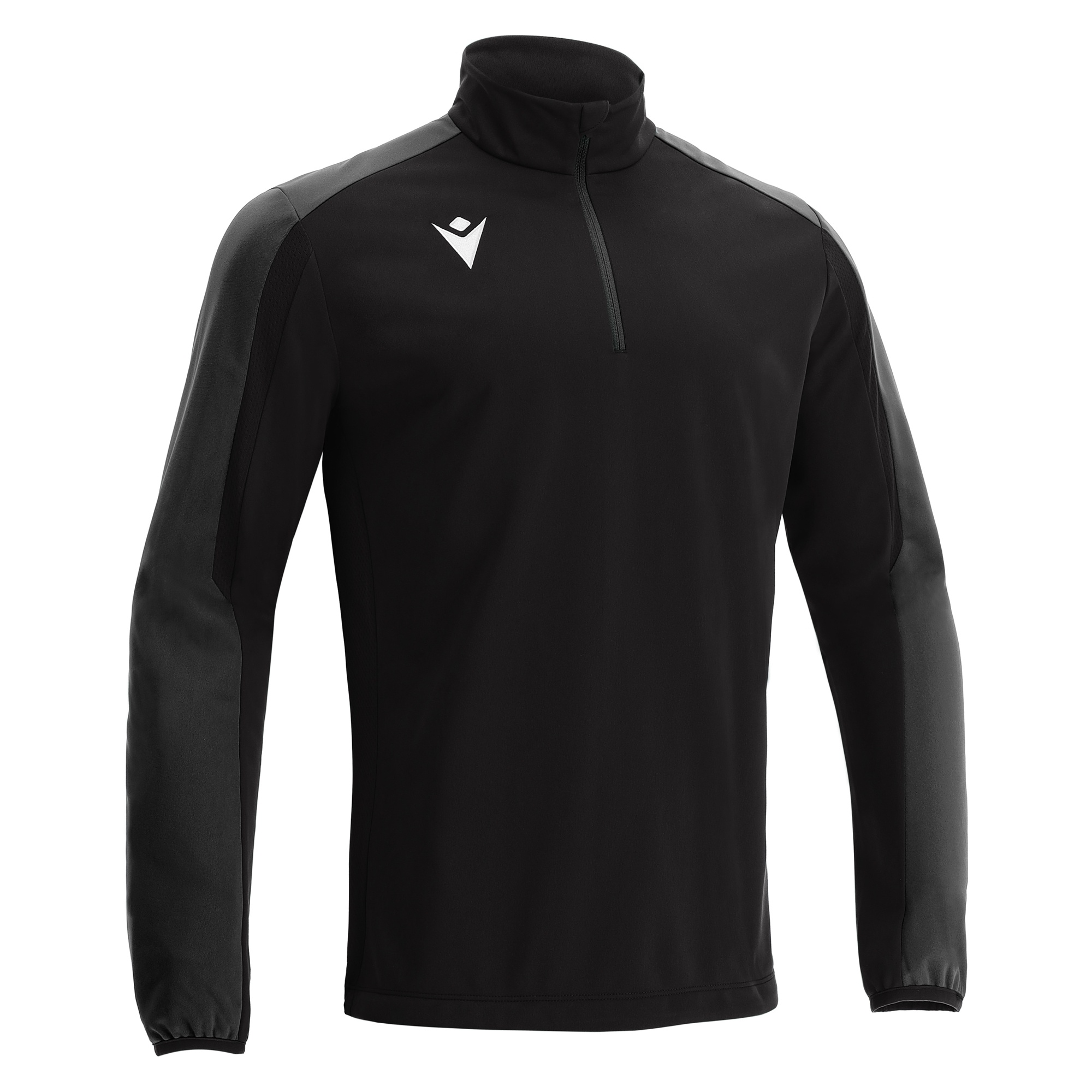 ARNO 1/4 ZIP TOP BLK/DGRY,XXS Macron.rs